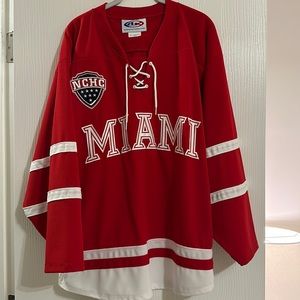Miami University OH RedHawks Hockey Jersey